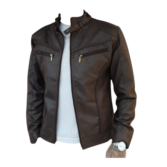 Chaqueta de Cuero para Hombre Raven Leather Edition.